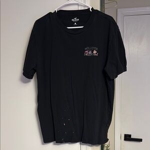 Hollister Black Men's T-Shirt